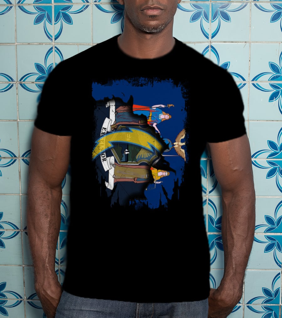 Together New York Excelsior Chargers Fusion T-Shirt