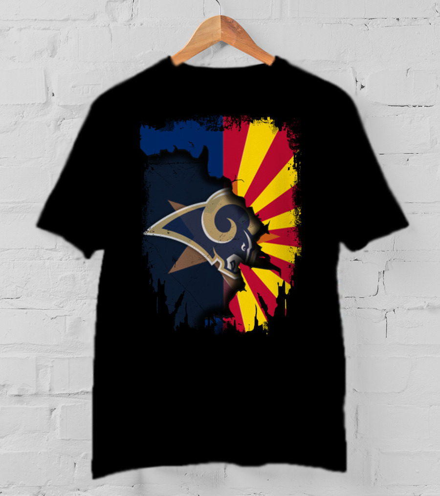 Arizona And Los Angeles Rams United T-Shirt