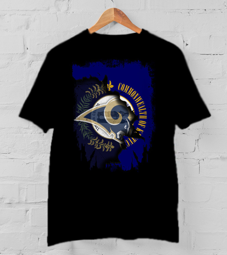 Commonwealth Of Kentucky Rams United Emblem T-Shirt