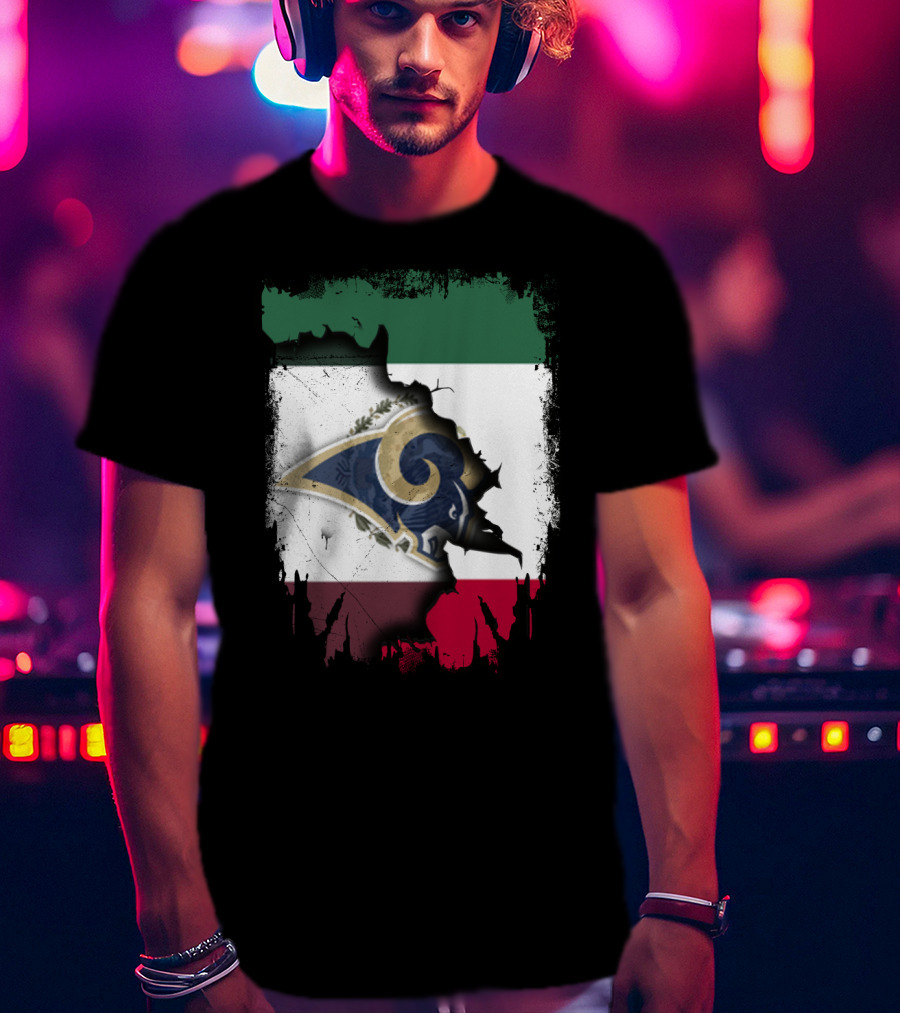 Together Mexico Rams Flag T-Shirt