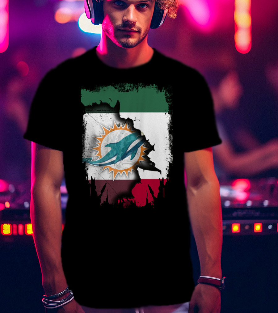 Mexico Dolphins Unity Emblem T-Shirt