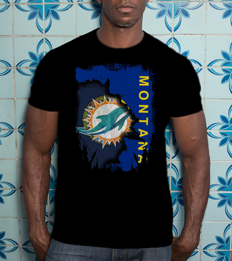 Montana Dolphins Fusion T-Shirt