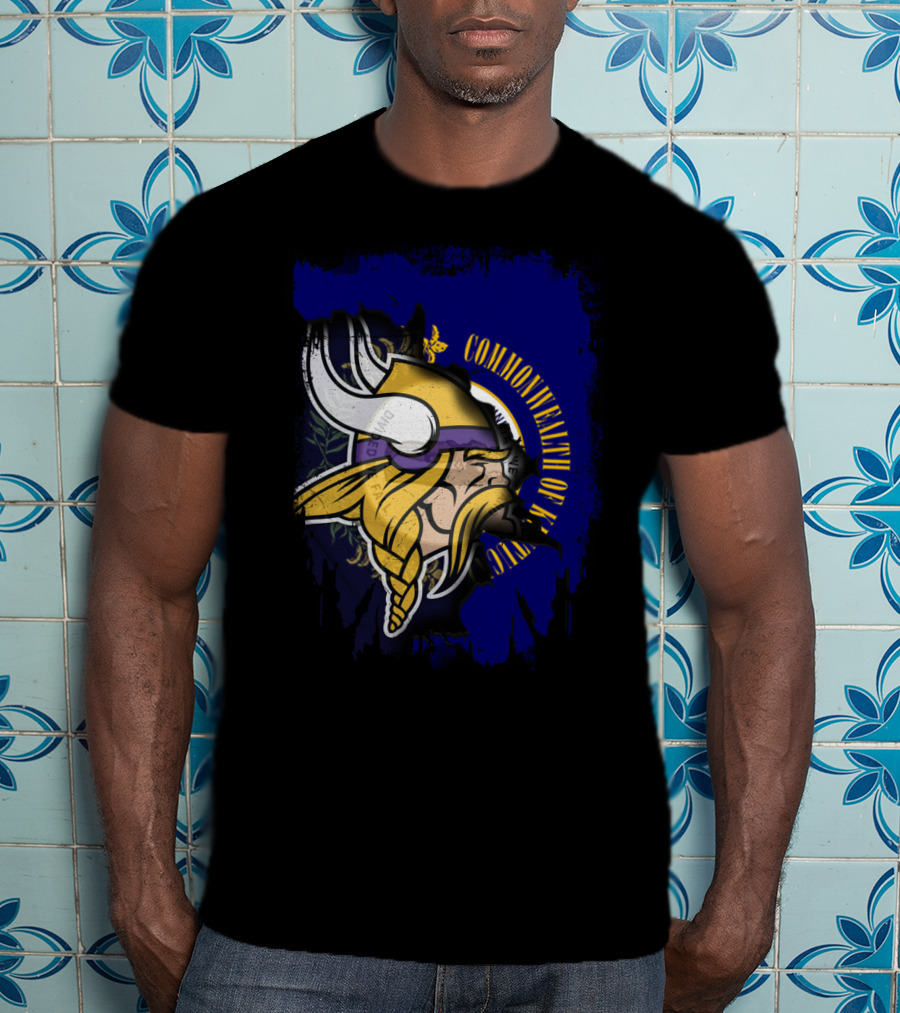Commonwealth Of Kentucky Meets Viking Spirit T-Shirt