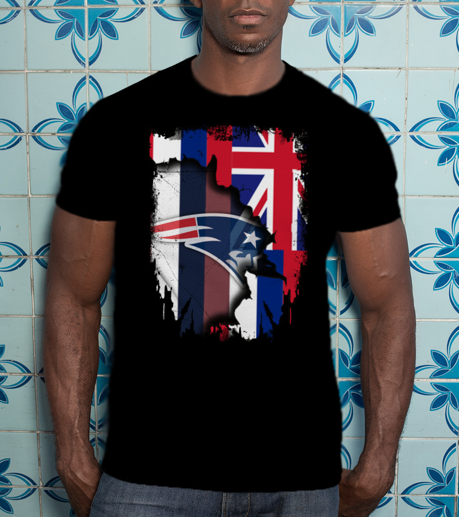 Together Hawaii Patriots Flag Fusion T-Shirt