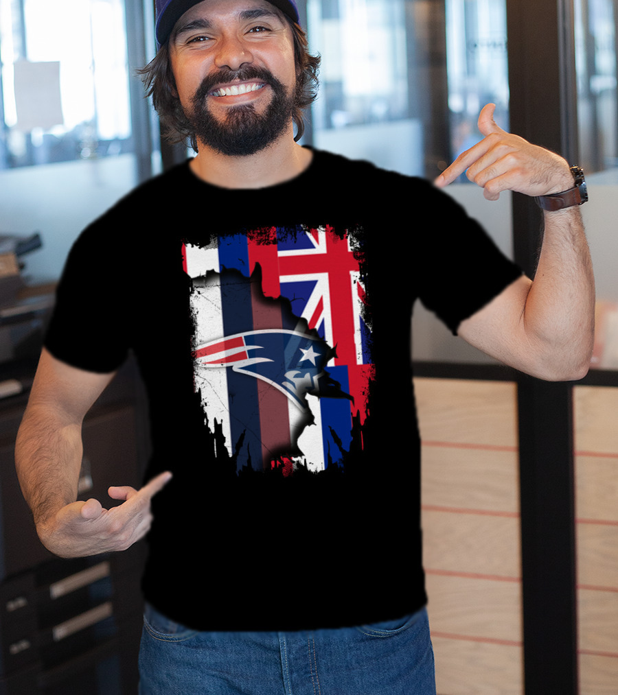 Together Hawaii Patriots Flag Fusion T-Shirt