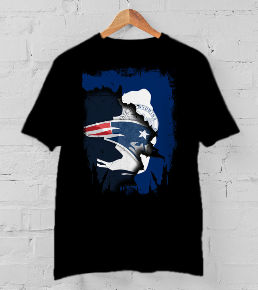 Together Wyoming Patriots Seal And Logo Fusion T-Shirt