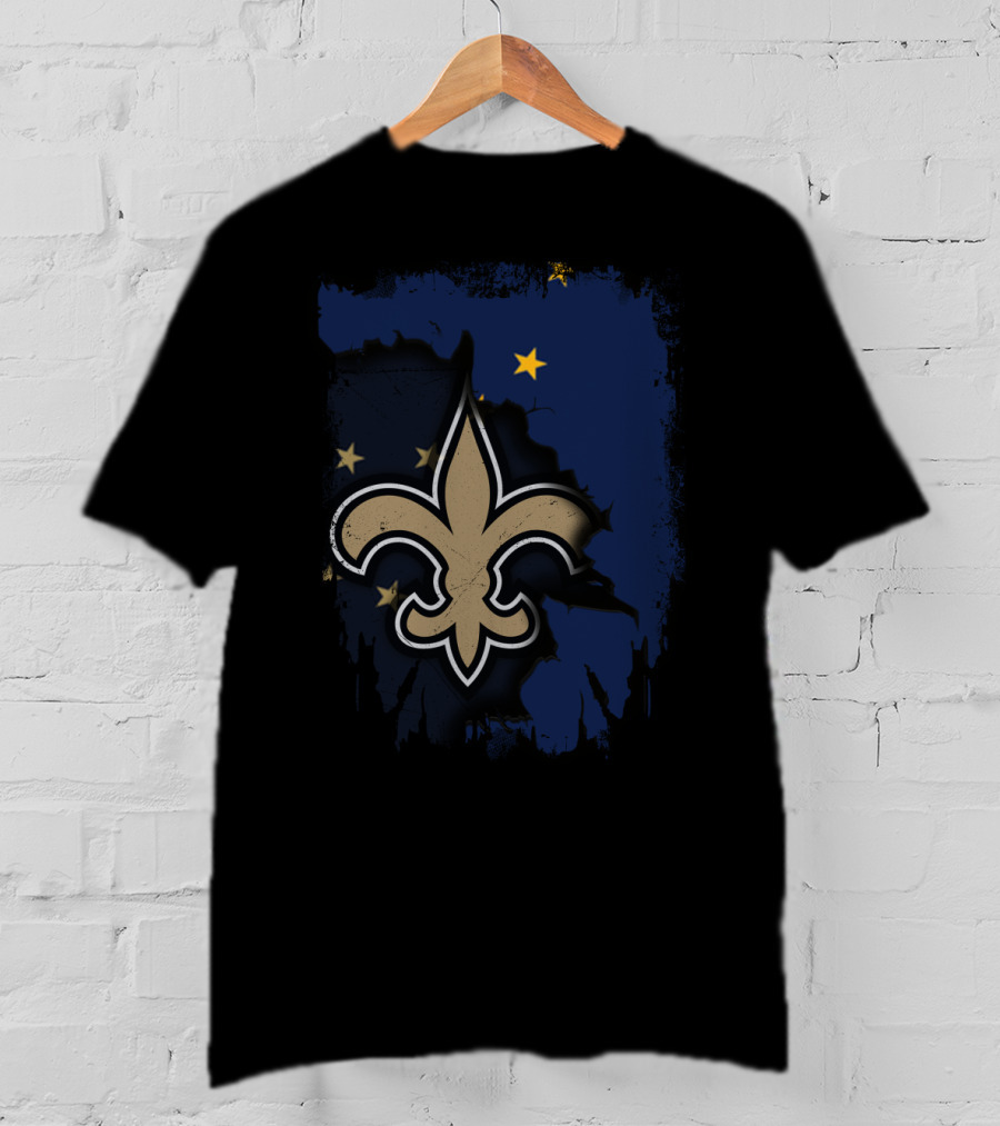 Together Alaska With Fleur-de-Lis Stars T-Shirt