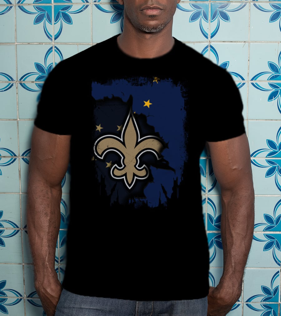 Together Alaska With Fleur-de-Lis Stars T-Shirt