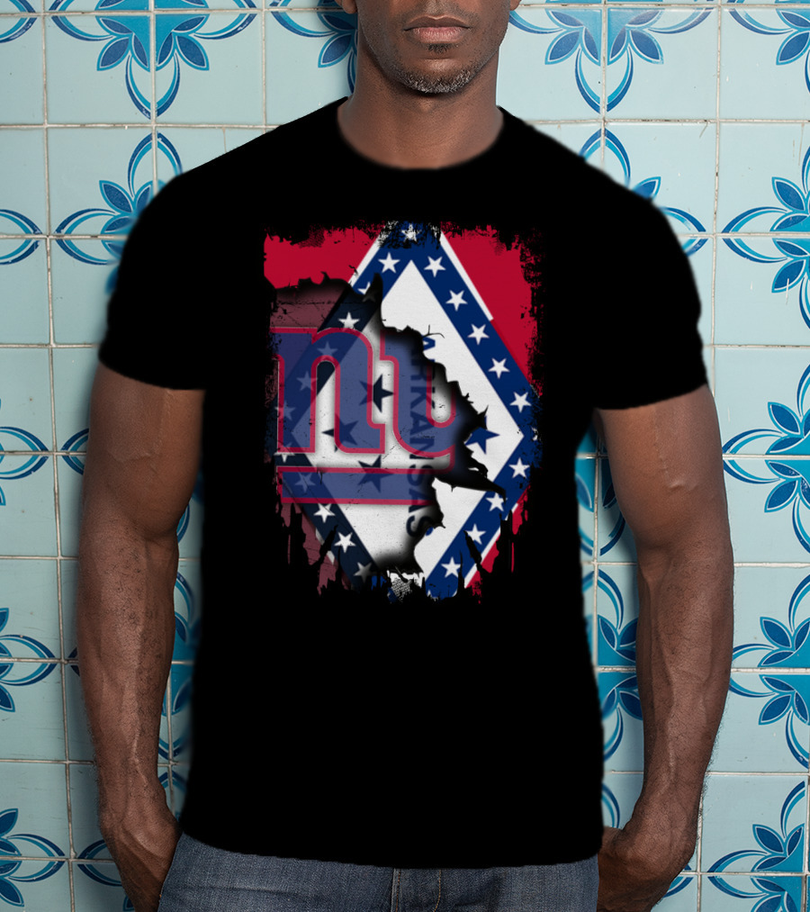 Together Arkansas Giants Flag Emblem T-Shirt