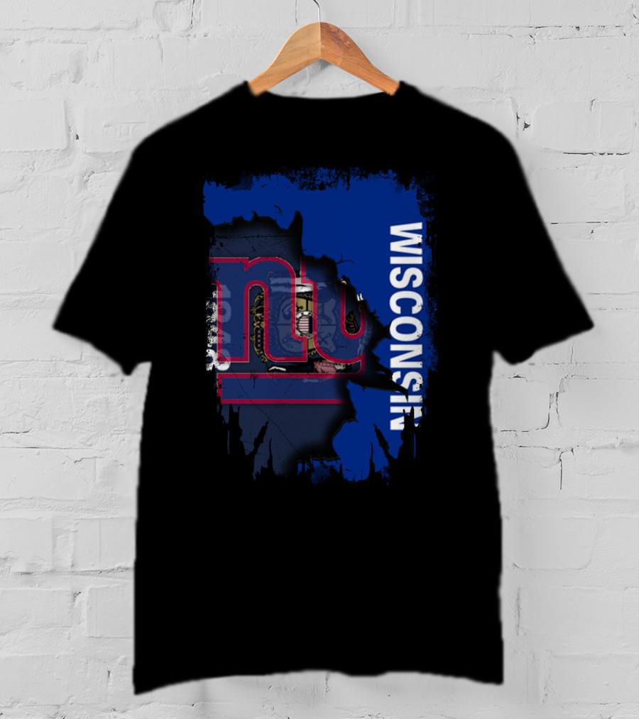 Wisconsin United With Giants T-Shirt