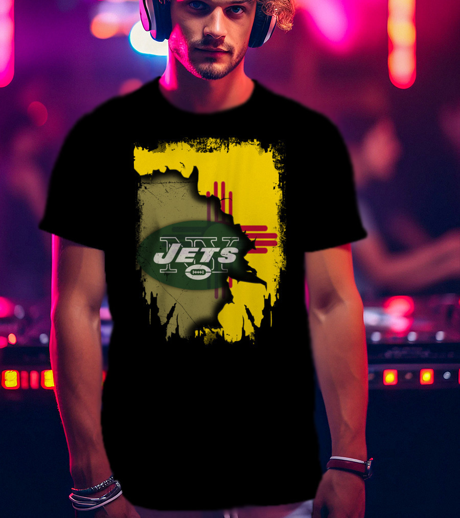 New Mexico Pride Meets Jets Fan Passion T-Shirt