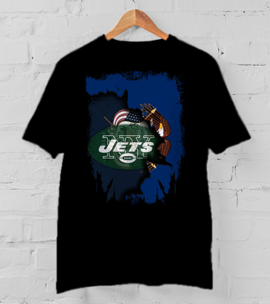 United Symbols Utah Jets Football T-Shirt