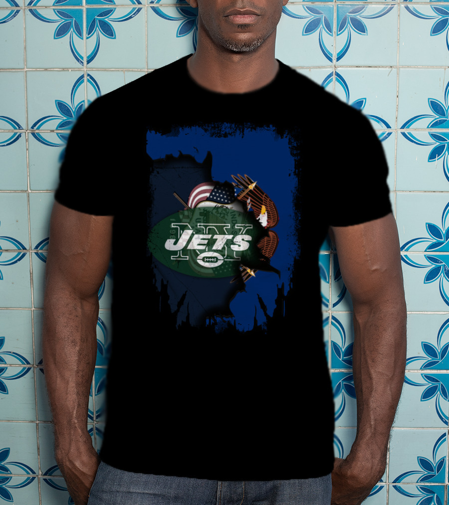 United Symbols Utah Jets Football T-Shirt
