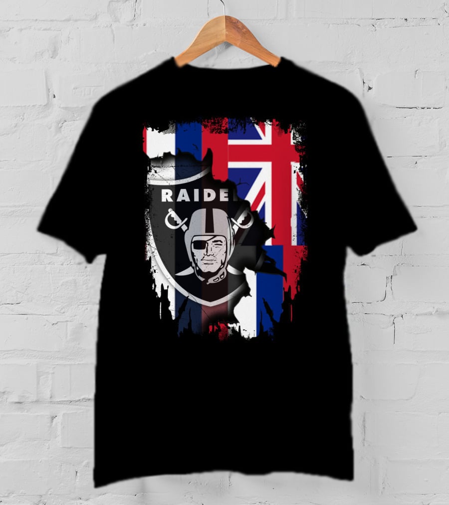 Together Raiders Hawaii Union Flag Fusion T-Shirt