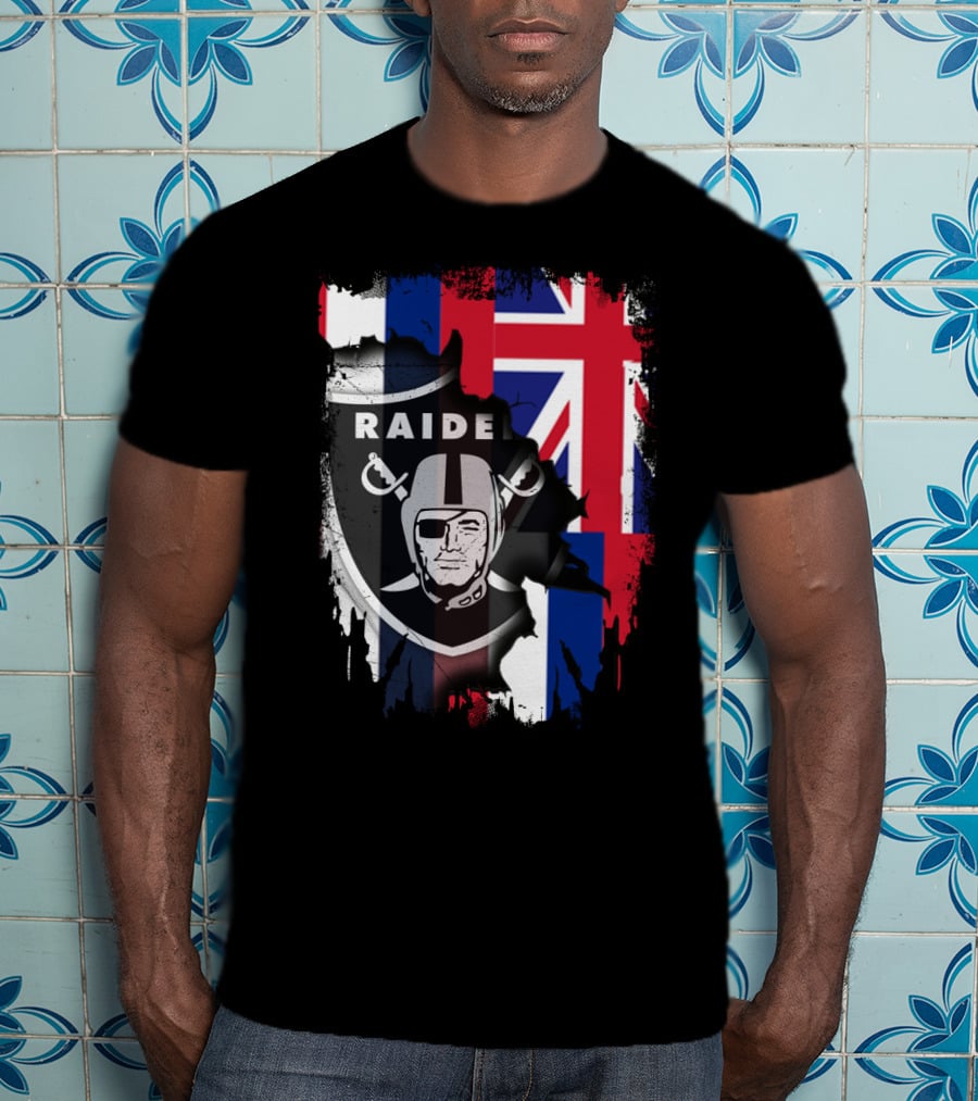 Together Raiders Hawaii Union Flag Fusion T-Shirt