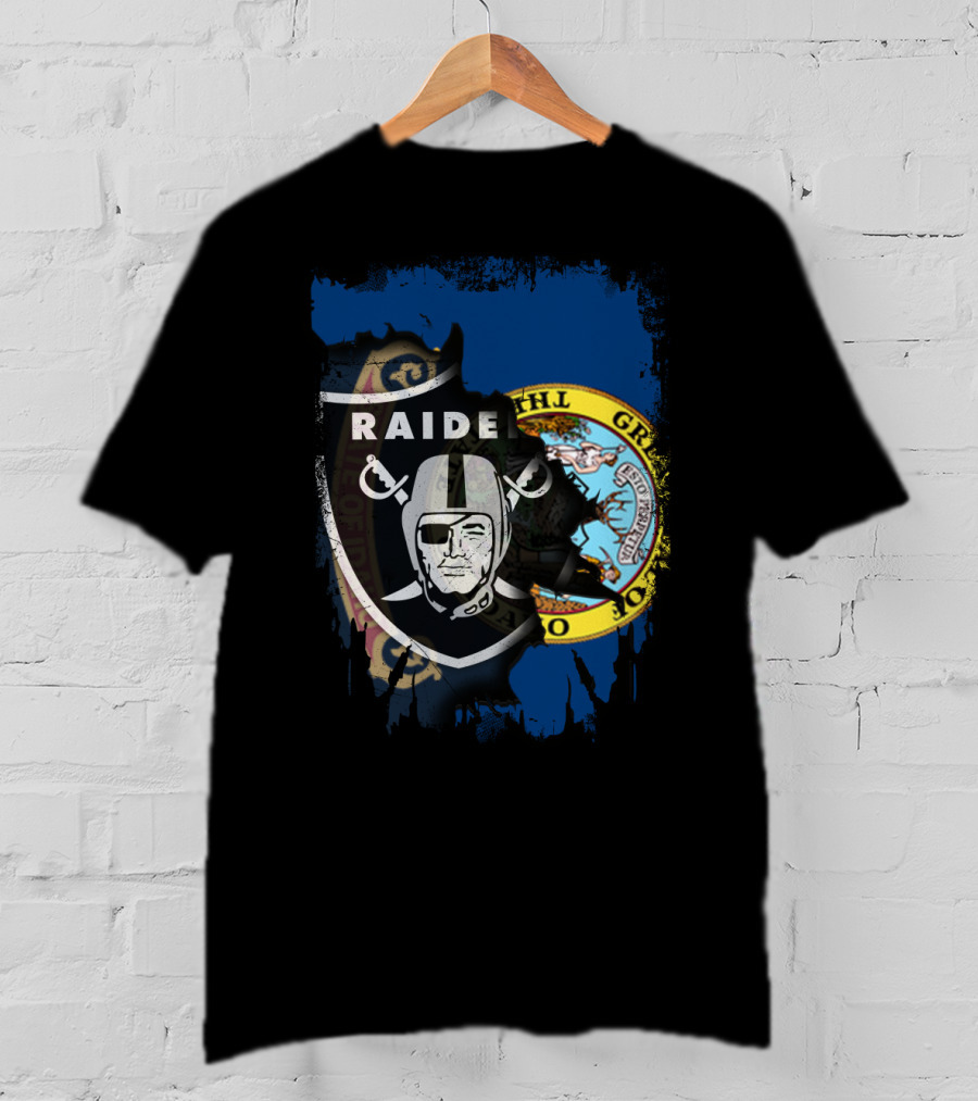 Together Idaho Raiders Logo State Pride T-Shirt