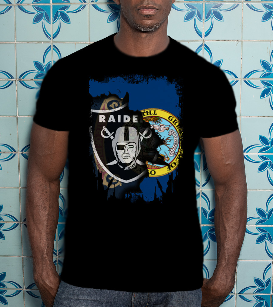 Together Idaho Raiders Logo State Pride T-Shirt