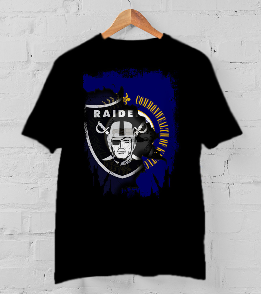 Commonwealth Of Kentucky Raiders Shield T-Shirt