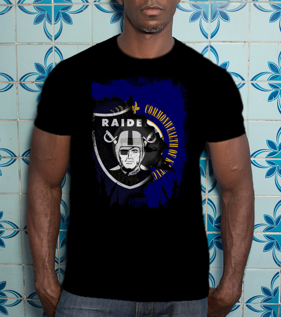 Commonwealth Of Kentucky Raiders Shield T-Shirt