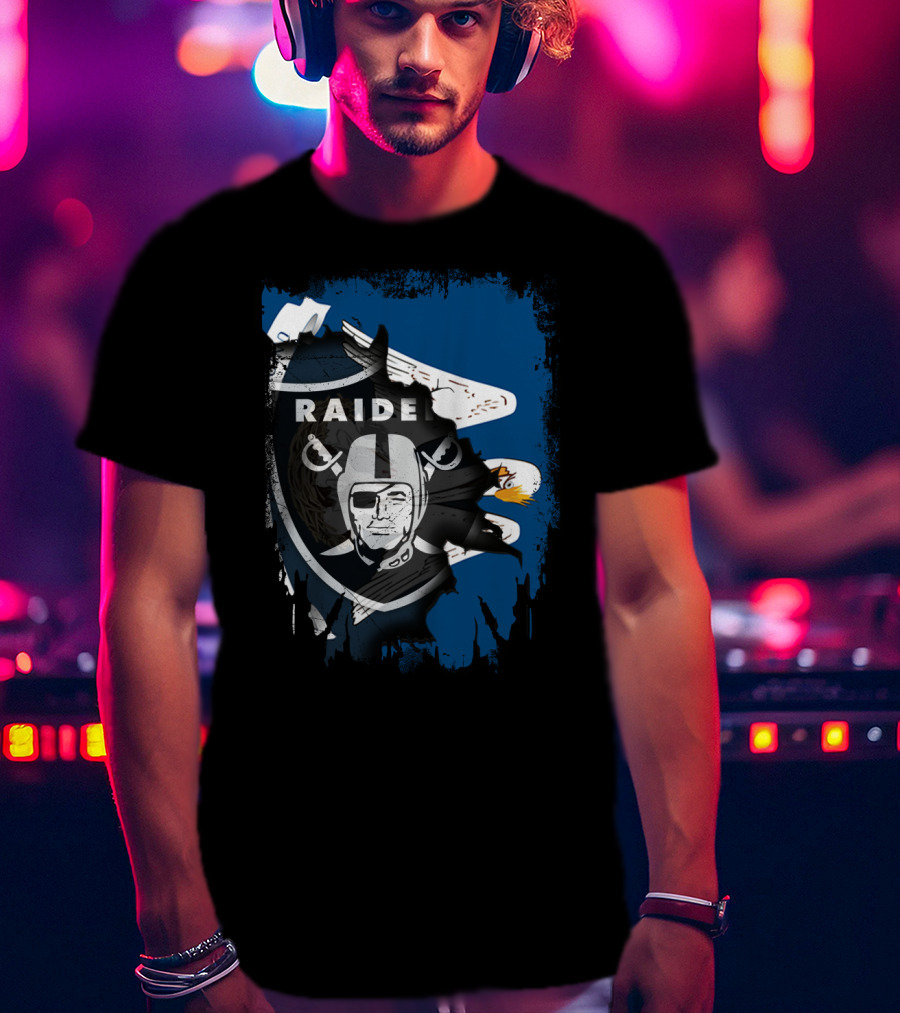 Together Louisiana Raiders Eagle Fusion T-Shirt