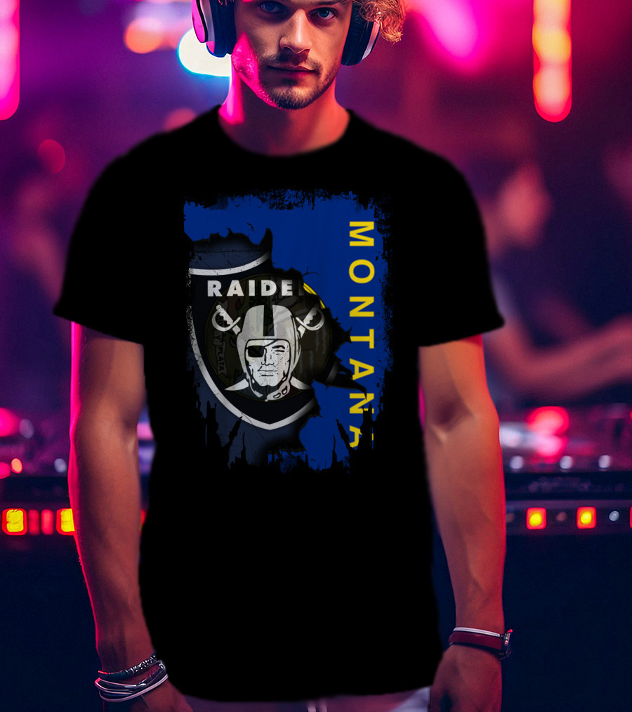 Montana Raiders Together Badge T-Shirt