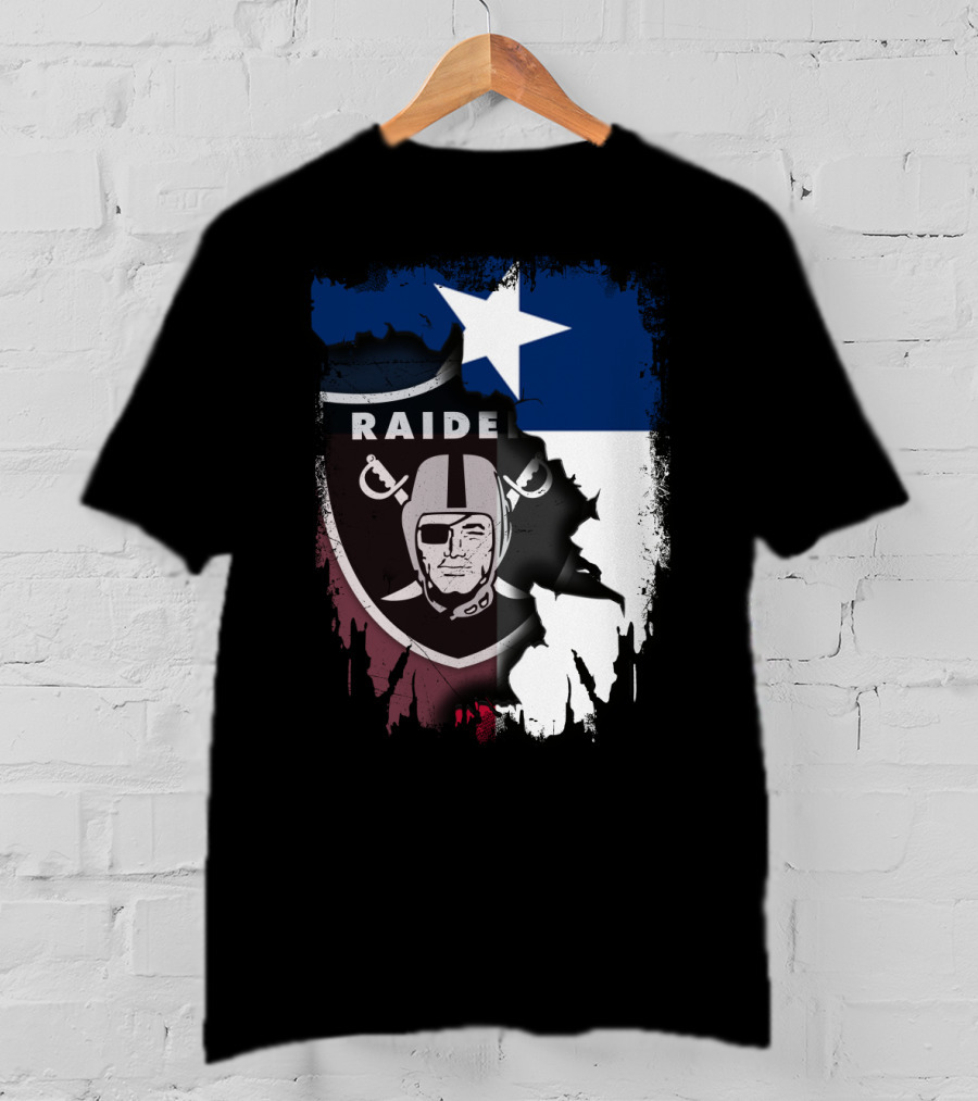 Together Texas Raiders Logo Fusion T-Shirt