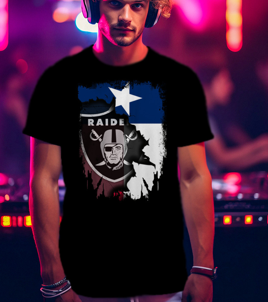 Together Texas Raiders Logo Fusion T-Shirt