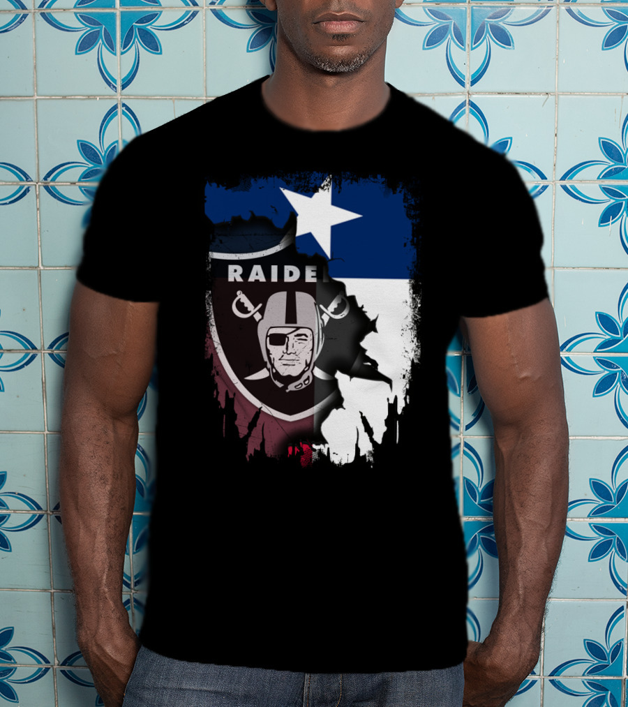 Together Texas Raiders Logo Fusion T-Shirt
