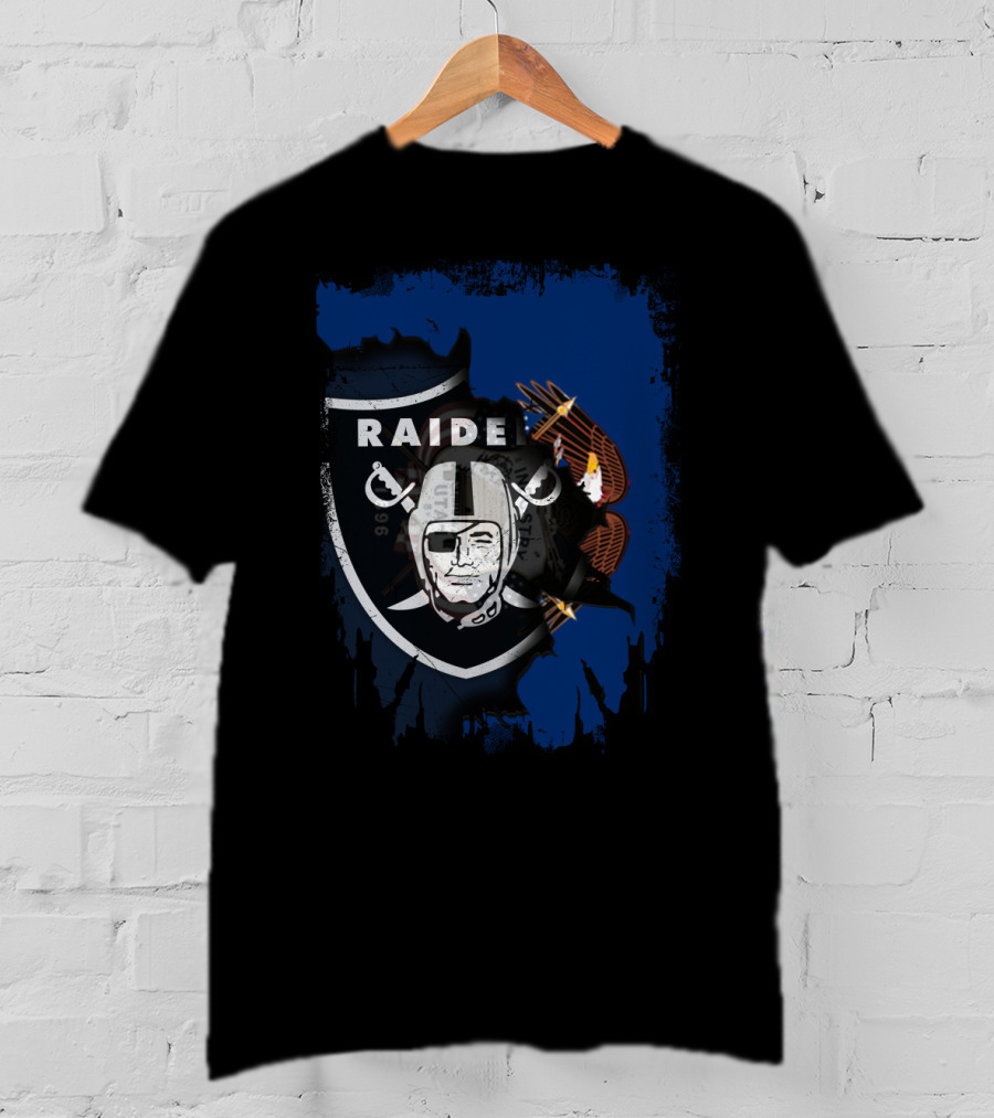 Together Utah Raiders Eagle Shield T-Shirt