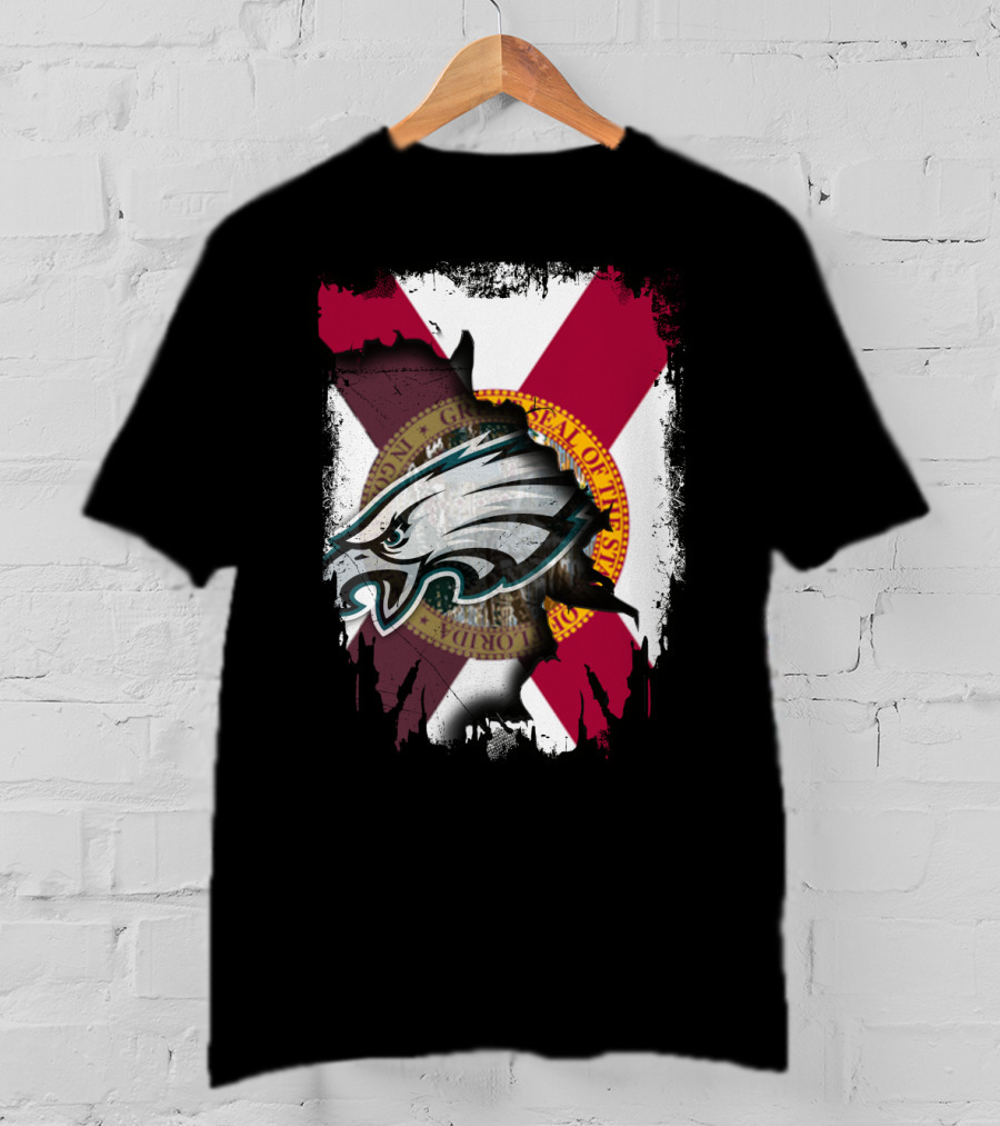 Together Florida Eagles Grant Peel Away Flag T-Shirt