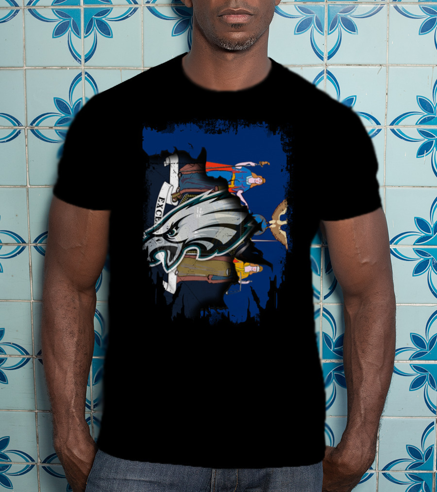 Excelsior New York Together With Eagles Football T-Shirt