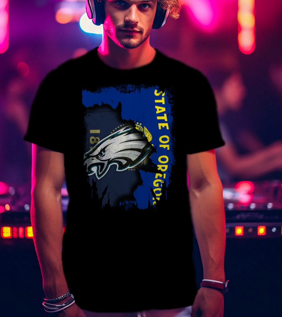 State Of Oregon Eagles 1859 T-Shirt
