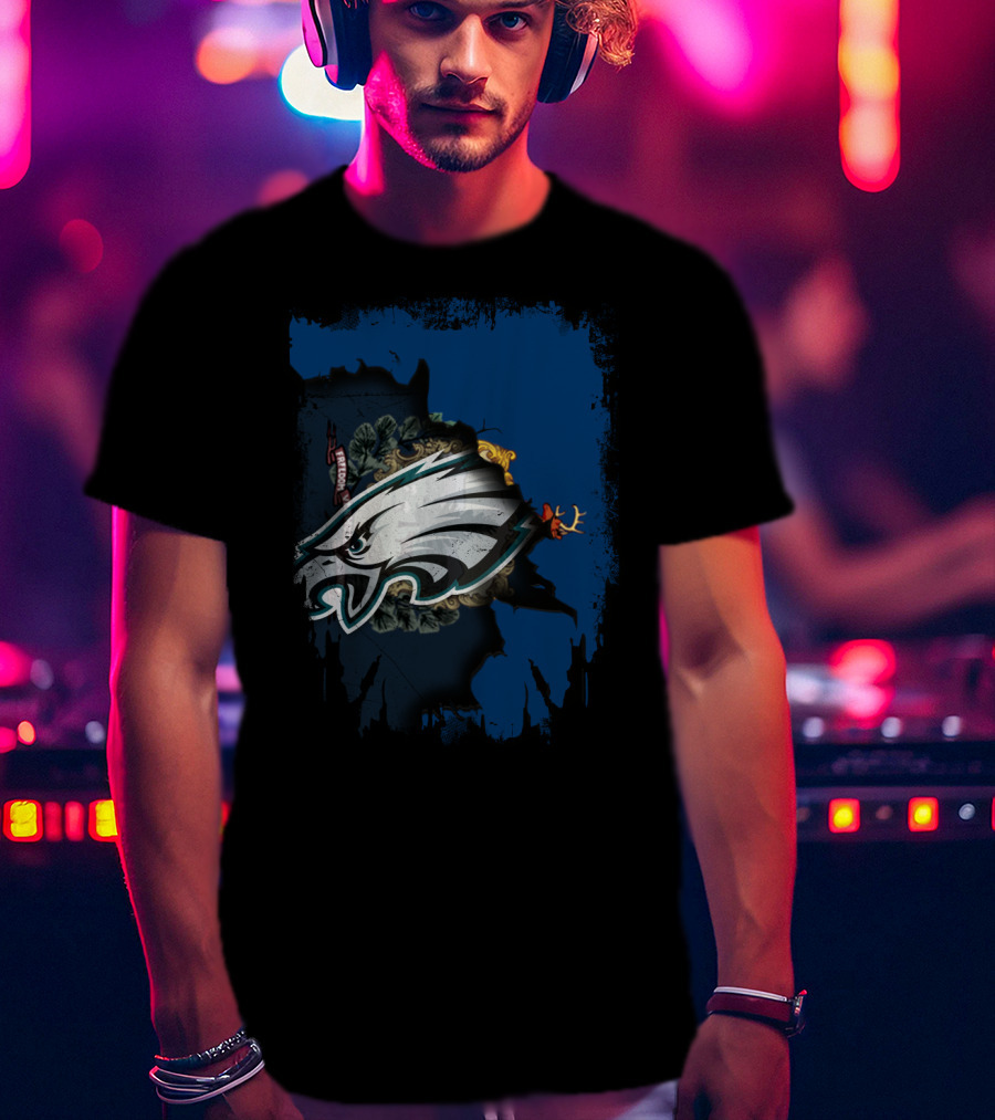 Together Vermont Philadelphia Eagles T-Shirt
