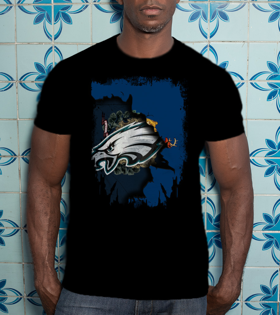 Together Vermont Philadelphia Eagles T-Shirt