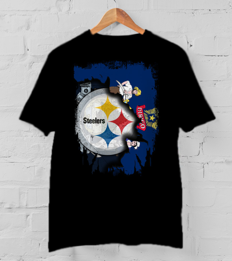 Steelers Maine Dirigo Logo Fusion T-Shirt