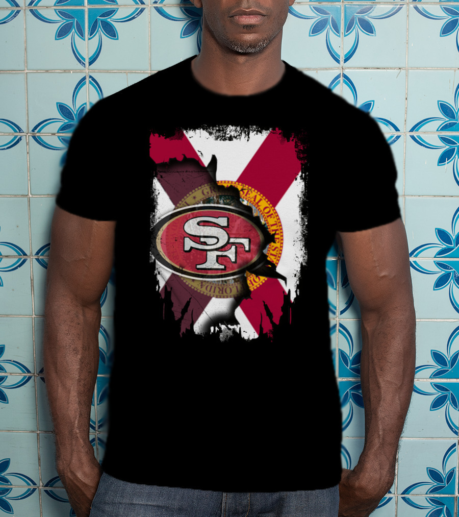 Florida Flag Together With San Francisco 49ers T-Shirt