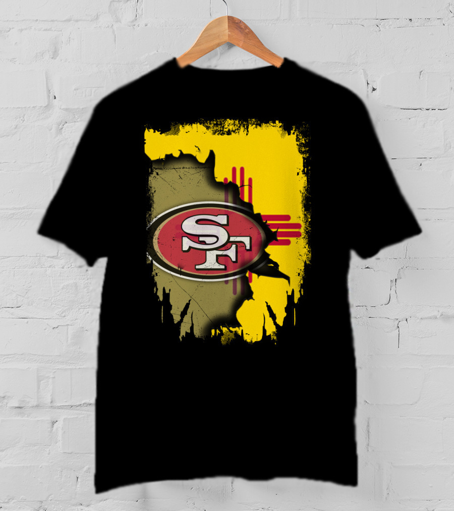 San Francisco 49ers New Mexico Zia Symbol Unity T-Shirt