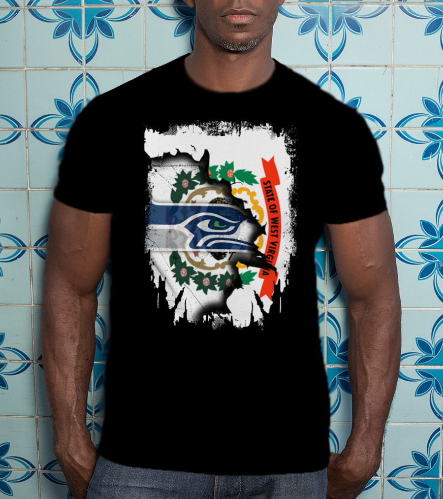 West Virginia Heritage Meets Seahawks Passion T-Shirt