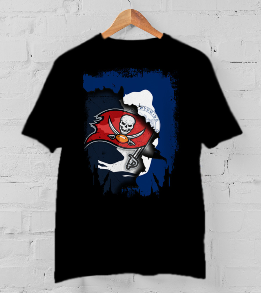 Tampa Bay Buccaneers Wyoming Collaboration T-Shirt