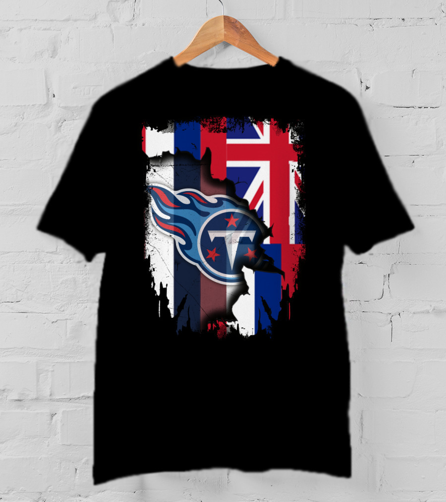 Together Hawaii Titans Flag Fusion T-Shirt