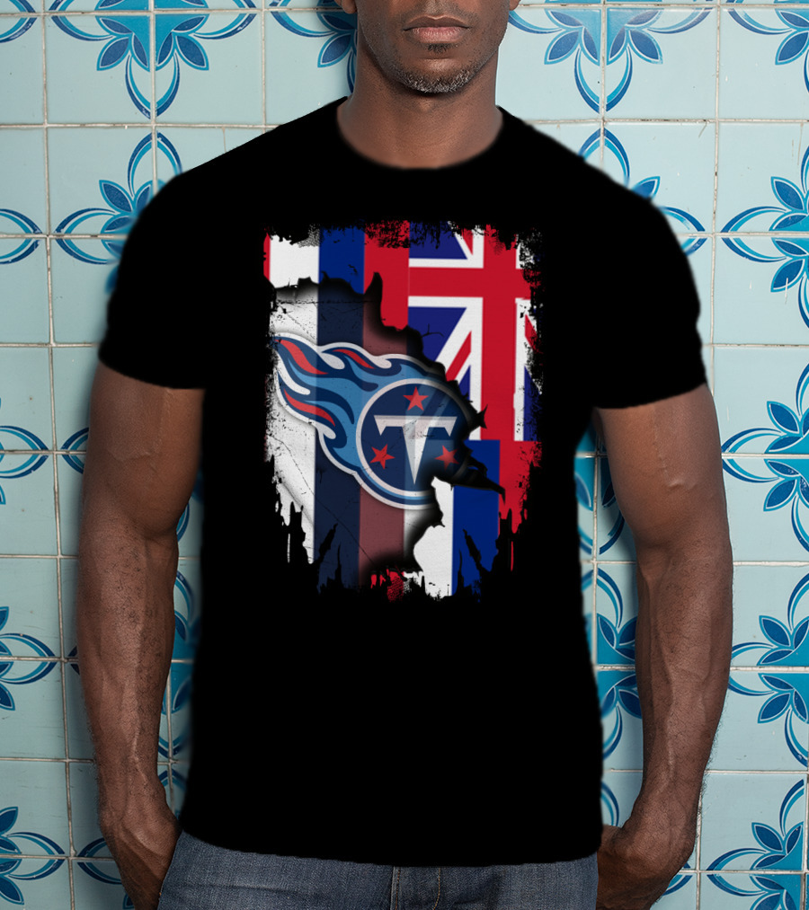 Together Hawaii Titans Flag Fusion T-Shirt
