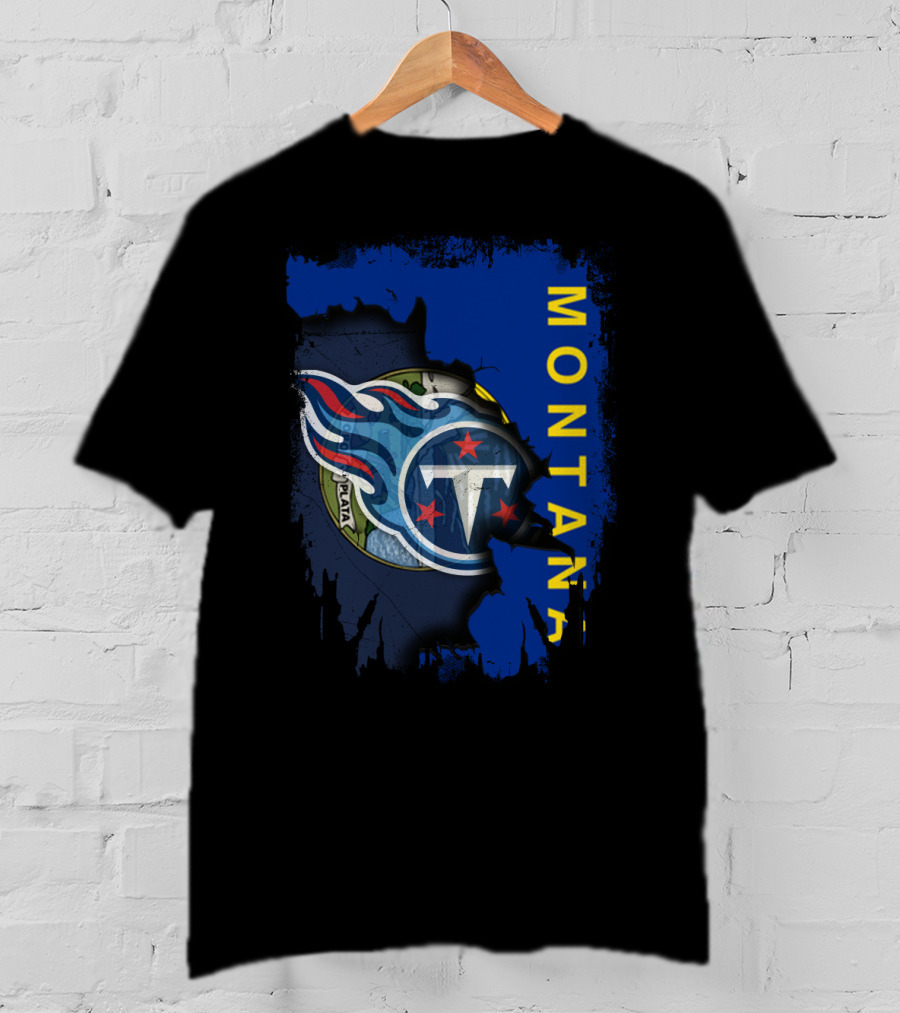 Montana Titans United With State Seal And Team T-Shirt