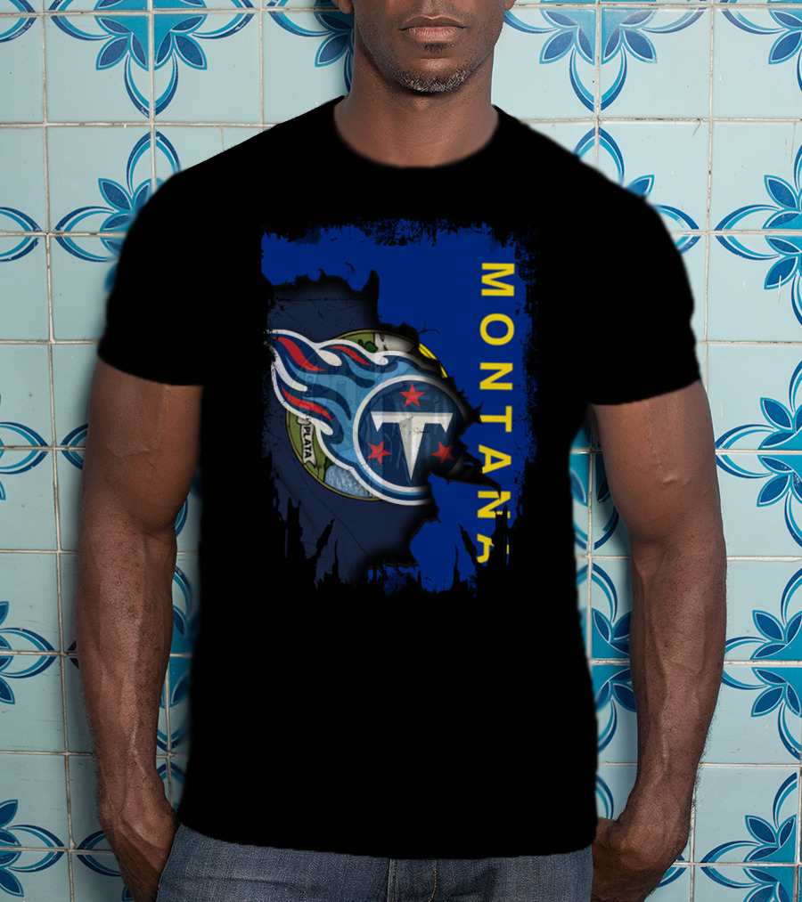 Montana Titans United With State Seal And Team T-Shirt
