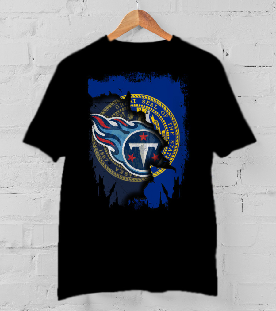 Together Nebraska With Titans State Seal Fusion T-Shirt