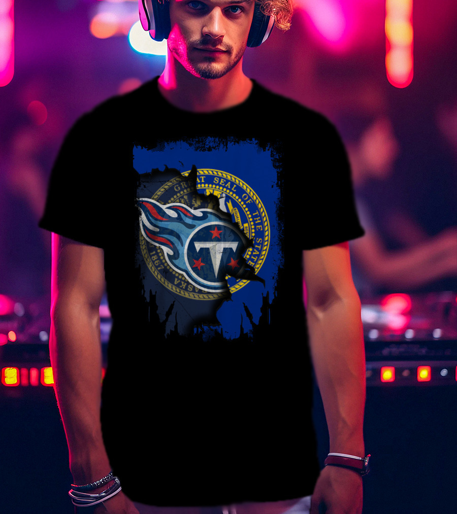 Together Nebraska With Titans State Seal Fusion T-Shirt