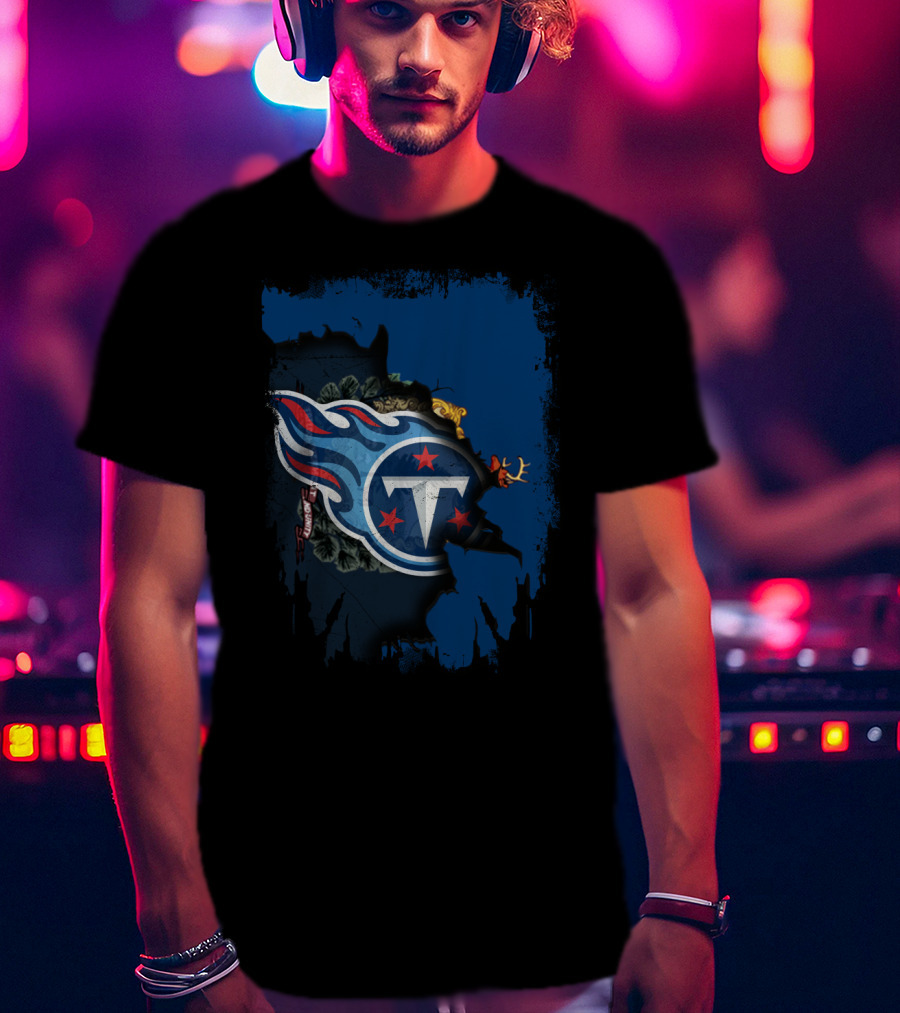 Together Vermont Titans With Tennessee Football Emblem T-Shirt
