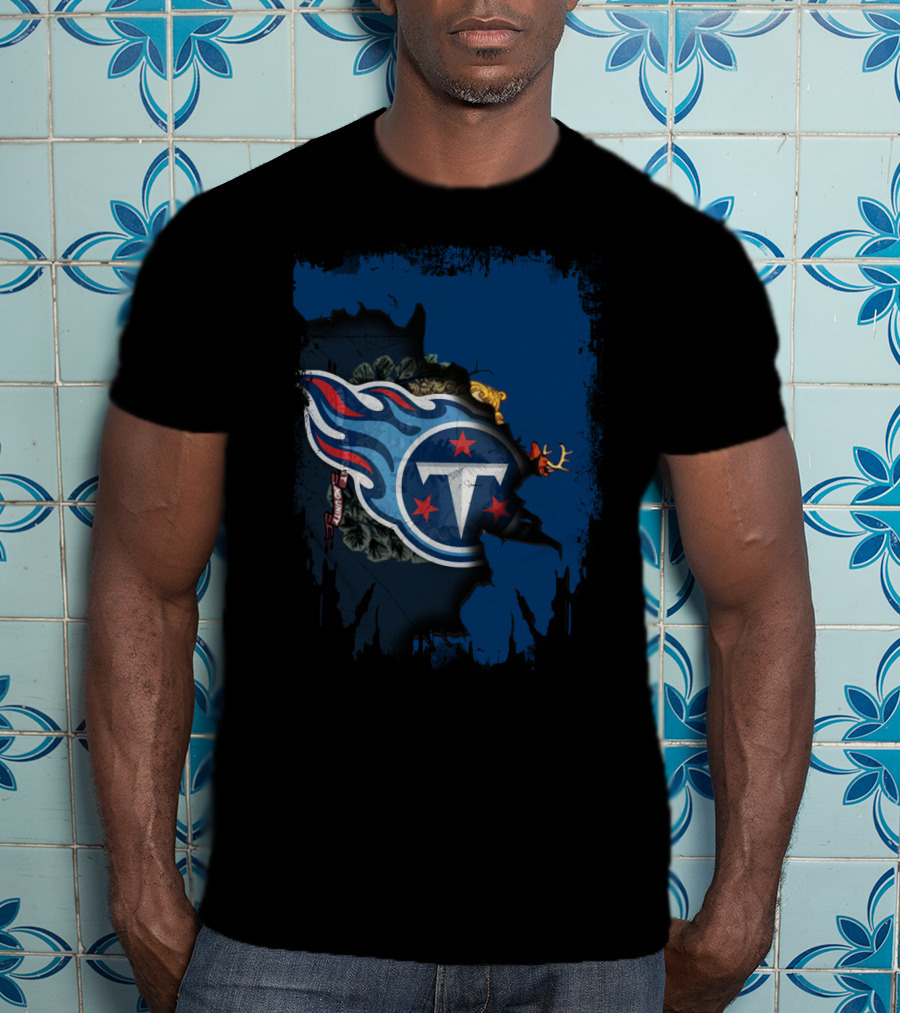 Together Vermont Titans With Tennessee Football Emblem T-Shirt