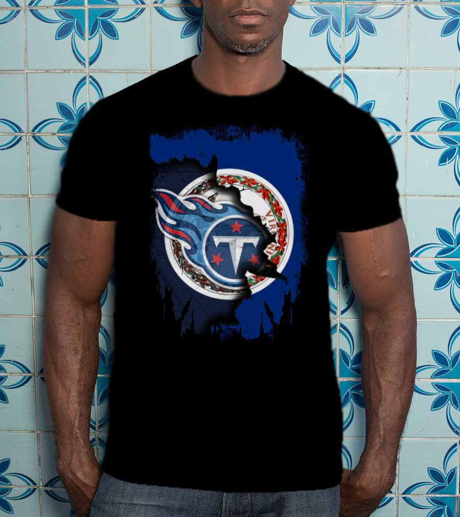 Tennessee Titans And Virginia Together United T-Shirt