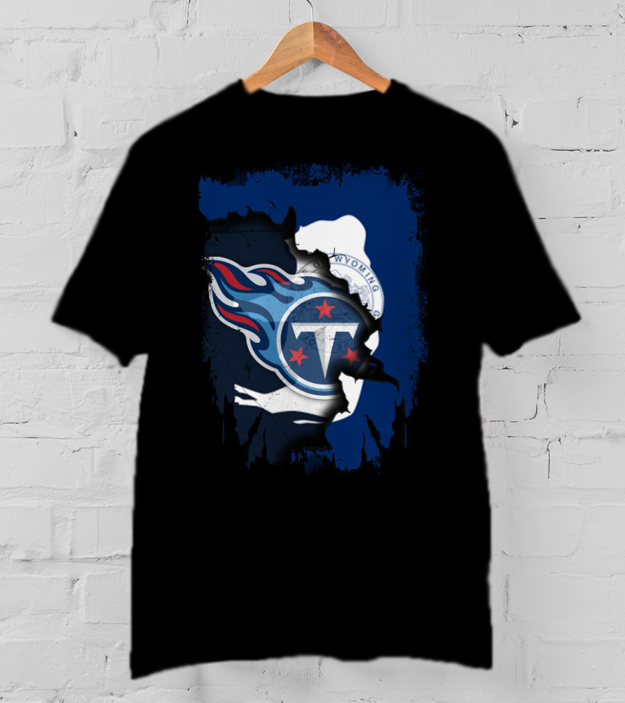 Wyoming Titans Collaboration Emblem T-Shirt