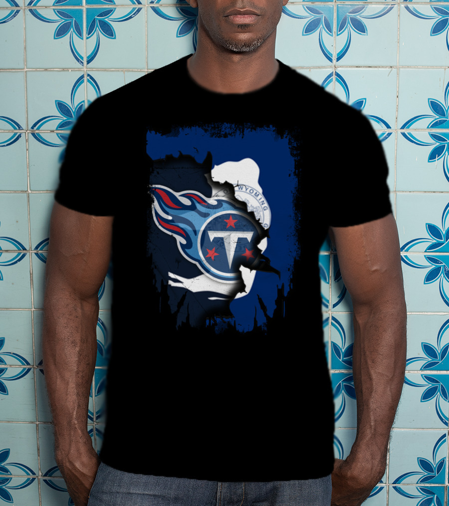 Wyoming Titans Collaboration Emblem T-Shirt